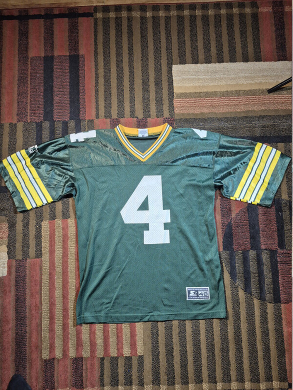 Starter Brett Favre Green Bay Packers #4 Jersey Men's 48 L